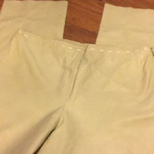 Banana Republic Leather women’s Size 12 Pants❗️👖